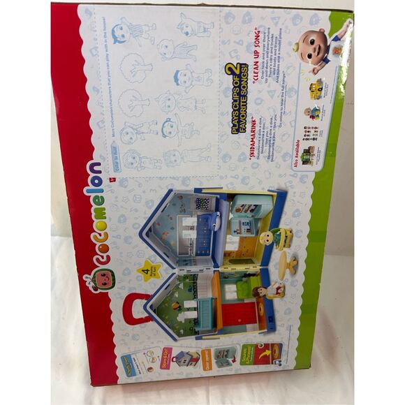 Cocomelon deluxe Family house Playset sealed 11 piece (Store go House)new - Picture 3 of 6